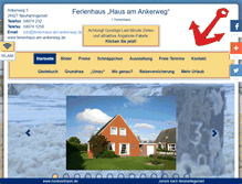 Tablet Screenshot of ferienhaus-am-ankerweg.de